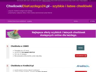 http://chwilowkidlakazdego24.pl