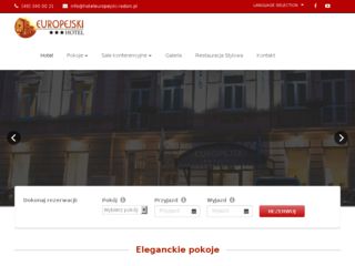 http://hoteleuropejski.radom.pl