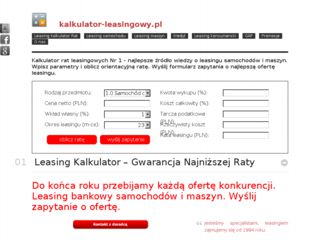 http://www.kalkulator-leasingowy.pl