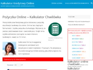 http://kalkulatorkredytowyonline.pl