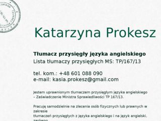 http://www.katarzyna-prokesz.pl