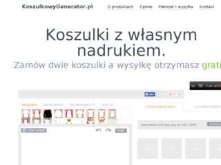 http://koszulkowygenerator.pl