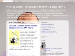 http://maciej-sasin.blogspot.com
