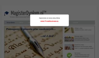 http://www.magisterdyplom.pl