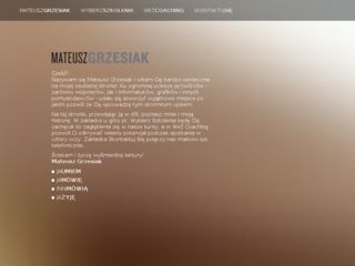 http://www.mateuszgrzesiak.pl