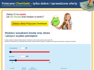 http://polecanechwilowki.pl