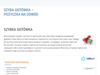 http://szybkagotowkanadowod.pl