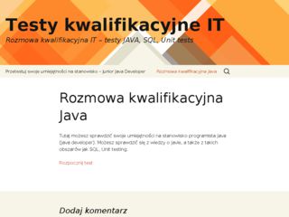 http://testykwalifikacyjne.pl