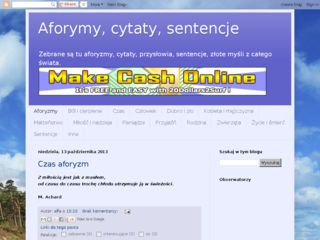 http://aforyzmy-sentancje.blogspot.com