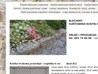 http://www.blechert-kostka-betonowa.pl