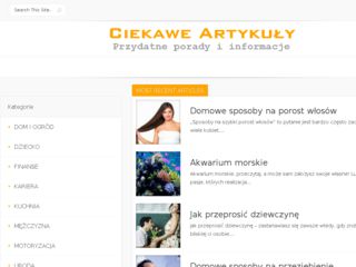 http://ciekaweartykuly.pl
