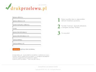 http://drukprzelewu.pl