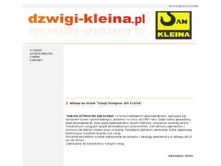http://dzwigi-kleina.pl