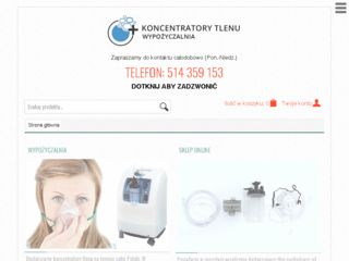 http://koncentratory-tlenu-wypozyczalnia.pl