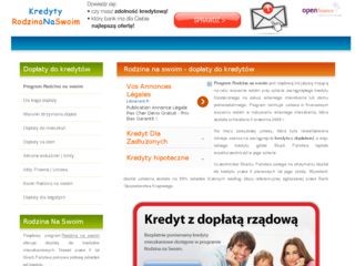 http://kredytyrodzinanaswoim.pl/banki-rodzina-na-swoim.html