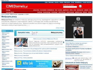 http://www.lekarzemedycynypracy.medserwis.pl