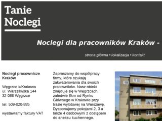 http://www.noclegipracownicze.krakow.pl