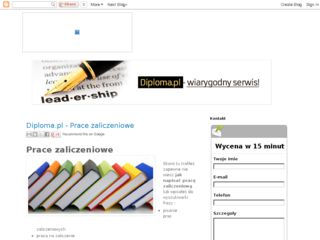 http://prace-zaliczeniowe.blogspot.com