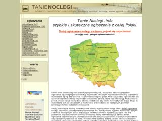 http://www.tanienoclegi.info