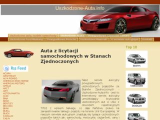 http://www.uszkodzone-auta.info